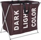 Kosze na bieliznę - Wenko Pojemnik na pranie brązowy, 130 l - miniaturka - grafika 1