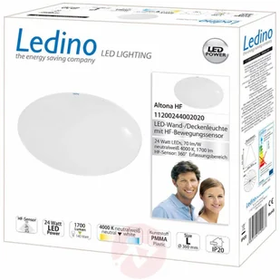 Ledino Lampa sufitowa LED Altona, HF, 4 000 K 36 cm - Lampy sufitowe - miniaturka - grafika 2