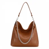 Torebki damskie - David Jones Torebka damska CM6470 brązowa - miniaturka - grafika 1