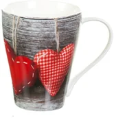 Kubki - Dekoria Kubek Hearts, 350 ml, 11x12x8,5 cm - miniaturka - grafika 1