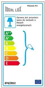 IDEAL LUX Lampa Sufitowa Polka Fi Ottone 115610 Szer. 14,0 - Lampy sufitowe - miniaturka - grafika 3