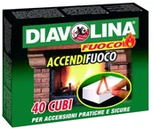 Kominy i akcesoria - Podpałka 40 kostek 450 g - miniaturka - grafika 1