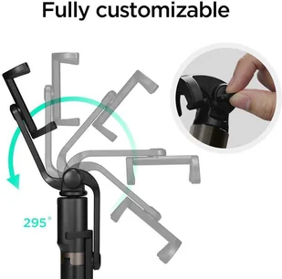 Spigen S540W WIRELESS SELFIE STICK TRIPOD BLACK fd-12460-0 - Selfie stick - miniaturka - grafika 20