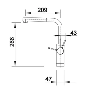 Blanco LEVOS-S 514918 - Baterie kuchenne - miniaturka - grafika 3