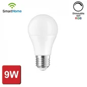 Żarówki LED - Spectrum LED ŻARÓWKA LED SMART E27 9W RGBW CCT DIMM WOJ14412 - miniaturka - grafika 1