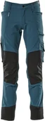Odzież robocza - Mascot Spodnie robocze Advanced z kieszeniami na kolanach - Spodnie robocze Advanced z kieszeniami na kolanach petrolowe, rozmiar 52 17179-311-44-82C52 - miniaturka - grafika 1