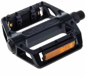 Pedały rowerowe - Italbike Pedał BMX NBP-8000 aluminiowa 9/16" czarne 220065 - miniaturka - grafika 1