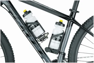 TOPEAK koszyk na bidon zintegrowany z pompką co2 NINJA CO2 PLUS czarny - Koszyki rowerowe - miniaturka - grafika 3
