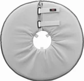 Specjalistyczne artykuły dla zwierząt - Trixie Kołnierz ochronny M:38-42cm/21,5cm szary TX-19424 - miniaturka - grafika 1