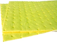 Sorbenty - ECOTEXTIL Mata Sorbentowa Chemiczna, (100 Arkuszy), Chłonność 139 L. Zółty 1 350 G/m2 40Cm X 50Cm Mata Chemiczne - miniaturka - grafika 1