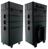 Kosmetyczki, organizery i kuferki - Kuferek kosmetyczny walizka XXL troley na kółkach - miniaturka - grafika 1