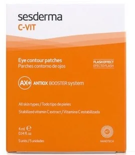 SesDerma C-VIT Płatki pod oczy 5x4 ml - Kosmetyki pod oczy SesDerma C-VIT Płatki pod oczy 5x4 ml - Kosmetyki pod oczy - miniaturka - grafika 2