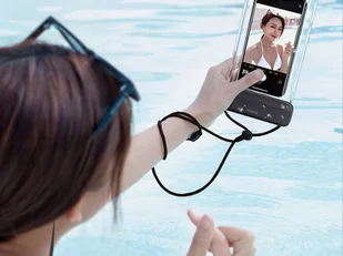 Baseus Etui wodoodporne Lets go Slip na telefon do 7.2 IPX8 Czarne ACFSD-DG1 - Etui i futerały do telefonów - miniaturka - grafika 11