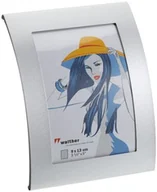 Akcesoria fotograficzne - Walther Basixx rama portretowa, srebro, 9 x 13 cm TP913S - miniaturka - grafika 1