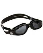 Pływanie - Aqua Sphere okularki pływackie KAIMAN czarno-czarne - miniaturka - grafika 1