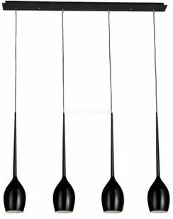 Azzardo lampa wisząca Izza 4 MD1288B-4BL - Lampy sufitowe - miniaturka - grafika 2