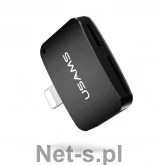 USAMS USAMS Adapter 2w1 US-SJ176 micro USB-Lightning + czytnik kart SD czarny (SJ176KC01) - Adaptery i przejściówki - miniaturka - grafika 2