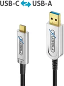 Kable światłowodowe - Purelink Purelink FX-I530-030 AOC kabel światłowodowy USB 3.1 USB-C na USB-A 30m FX-I530-030 - miniaturka - grafika 1
