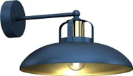 Lampy ścienne - Milagro Kinkiet FELIX NAVY BLUE/GOLD 1xE27 MLP7712 - miniaturka - grafika 1