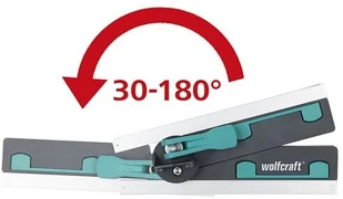 WOLFCRAFT Kątownik do ukośnic pilarek tarczowych WF6957000 WF6957000 - Narzędzia warsztatowe - miniaturka - grafika 3