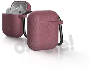 Apple Urban Armor Gear Etui Urban Armor Gear UAG U Dot Silicone Case AirPods 1, 2, różowe 812451036244 - Akcesoria do słuchawek - miniaturka - grafika 2