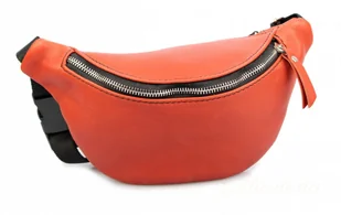 Wild Saszetka Na Pas Biodrówka Nerka De Lux PRISON TATTOO (PL) Skóra Naturalna Licowa Duża Metalowy Suwak - Nerki - miniaturka - grafika 3