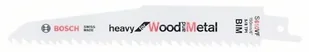 Bosch Brzeszczot szablasty S 610 VF Heavy for Wood and Metal zestaw 5 szt 2608657608 5 szt - Brzeszczoty - miniaturka - grafika 2