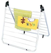 Suszarki na ubrania - MSV 130038 stojak na pranie do wanny,/polistyrenu z polipropylenu, 0,1 x 60 x 0,1 cm, biały 643/130038 - miniaturka - grafika 1