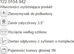 Franke Ariane ARX 160 stal jedwab 122.0154.942 - Zlewozmywaki - miniaturka - grafika 4