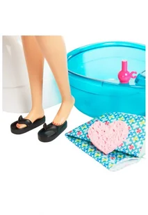 Mattel Barbie Relaks Madi-pedi Spa Zestaw Ghn07 Wb2 - Lalki dla dziewczynek - miniaturka - grafika 7