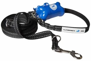 Haas F1 Team All For Dogs All For Dogs Multifunkcyjna Czarna 3m / 1,5 cm - Smycze dla psów - miniaturka - grafika 2