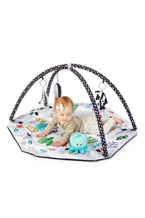 KinderKraft Mata edukacyjna z piłeczkami Sea Land - Maty edukacyjne - miniaturka - grafika 4