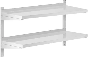 Royal Catering Półka wisząca - 100 x 40 cm - 2 blaty - RCWR-1000.4 RCWR-1000.4 - Meble gastronomiczne - miniaturka - grafika 3