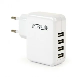 Energenie Ładowarka sieciowa do smartfona EG-U4AC-02 Biały - Ładowarki do telefonów - miniaturka - grafika 4