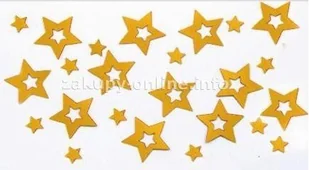 Titanum Konfetti gwiazdki złote 14 g średnica 6 i 18 mm CRAFT-FUN 284809 4551 - Pozostałe akcesoria dla plastyków - miniaturka - grafika 4