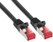 Kable miedziane - InLine 76430s S/FTP Patch cable (MHz, PCW, miedzi, 30 m) czarna 76430S - miniaturka - grafika 1