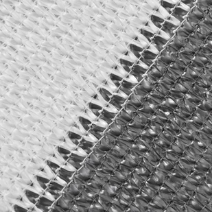 vidaXL Parawan balkonowy, HDPE, 90x600 cm, antracytowo-biały vidaXL - Parawany - miniaturka - grafika 6