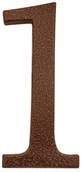 Akcesoria do bram - Stahl Cyfra 1  190 mm aluminium złoty brąz - miniaturka - grafika 1