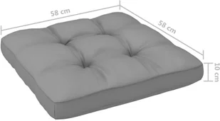 vidaXL 6-cz. zestaw wypoczynkowy do ogrodu, z poduszkami, lita sosna 3076489 - Meble ogrodowe - miniaturka - grafika 8