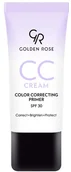 Kremy CC - Golden Rose Golden Rose CC Cream Color Correcting Primer Korygujący Krem CC Violet - miniaturka - grafika 1