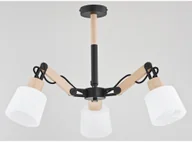 Lampy sufitowe - Alfa Lampa sufitowa nowoczesna 3pł BRIDGE 24273 ALF24273 - miniaturka - grafika 1