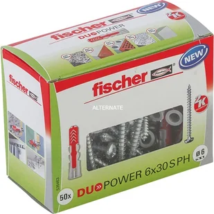 Fischer Fischer DUOPOWER 6x30 S PH LD 50pcs (535463) - Akcesoria do elektronarzędzi - miniaturka - grafika 2
