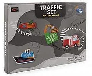 Askato Puzzle magnetyczne pojazdy - Puzzle - miniaturka - grafika 2