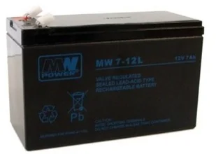 MW Power MW Power AKUMULATOR MW 7-12L MW 7-12L - Baterie do zasilaczy awaryjnych UPS - miniaturka - grafika 3