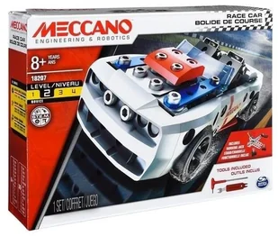 Spin Master Meccano Średni Asortyment Tematyczny - wyścigi i maszyna budowlane - Klocki - miniaturka - grafika 2