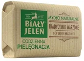Mydła - Pollena Biały Jeleń Codzienna Pielęgnacja Mydło naturalne tradycyjnie warzone w kostce obwoluta 100g 50146 - miniaturka - grafika 1