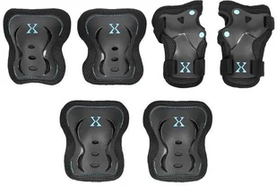 Nils EXTREME Zestaw ochraniaczy EXTREME H320 rozmiar L) Czarno-miętowy - Ochraniacze - miniaturka - grafika 7