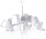 Lampy sufitowe - Kaja ALFRED OLSZEWSKI Żyrandol K-4022 z serii SIENA WHITE - miniaturka - grafika 1