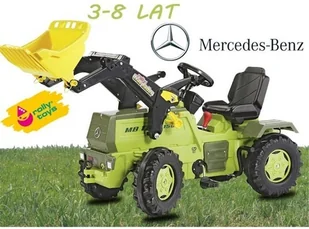 Rolly Toys MB-Trac 1500 z ładowarką frontową przełączaniem biegów i hamulcem - Jeździki dla dzieci - miniaturka - grafika 8