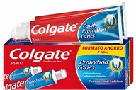 Pasty do zębów - Colgate Palmolive protection caries dentifricio 2 x 75 ml - miniaturka - grafika 1